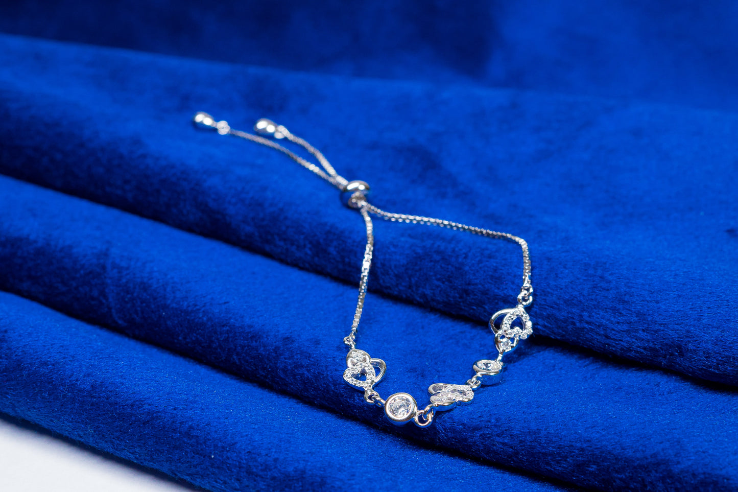 Silver Fancy Bracelet 925