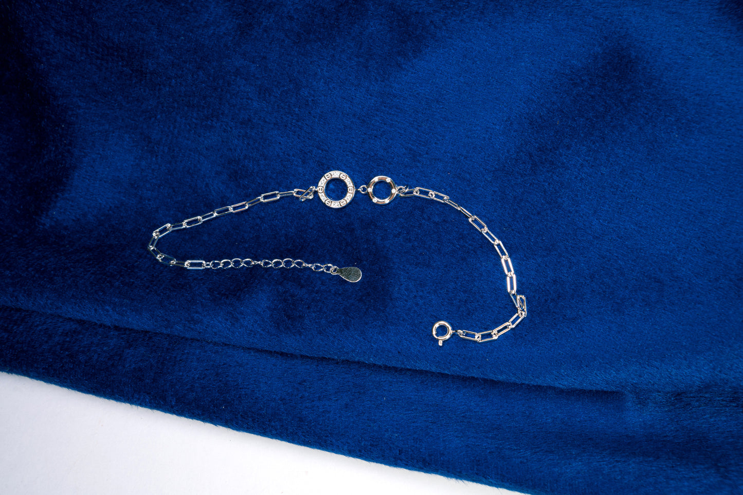 Silver Adjustable Bracelet Light Weight 925