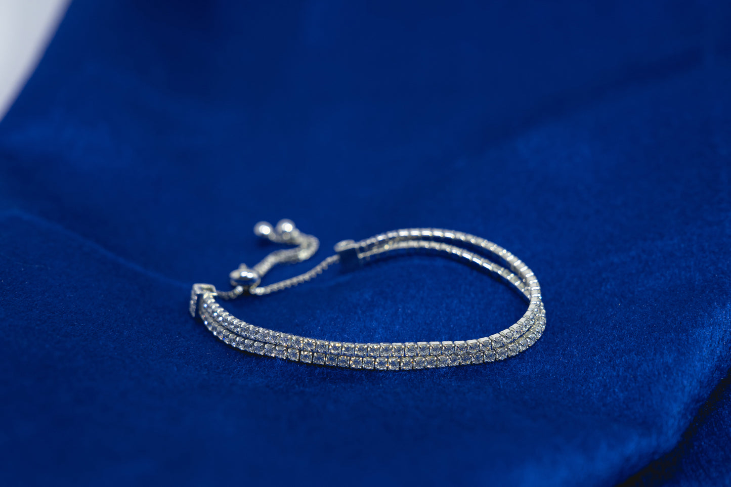 Tennis Bracelet Double-Lined