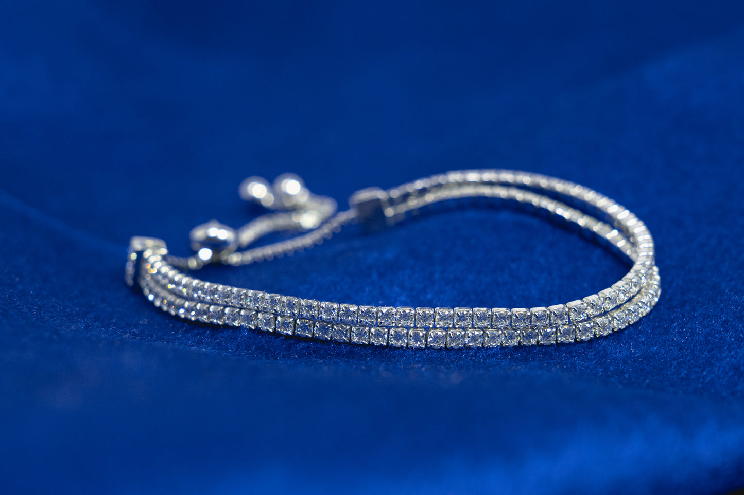 Tennis Bracelet Double-Lined