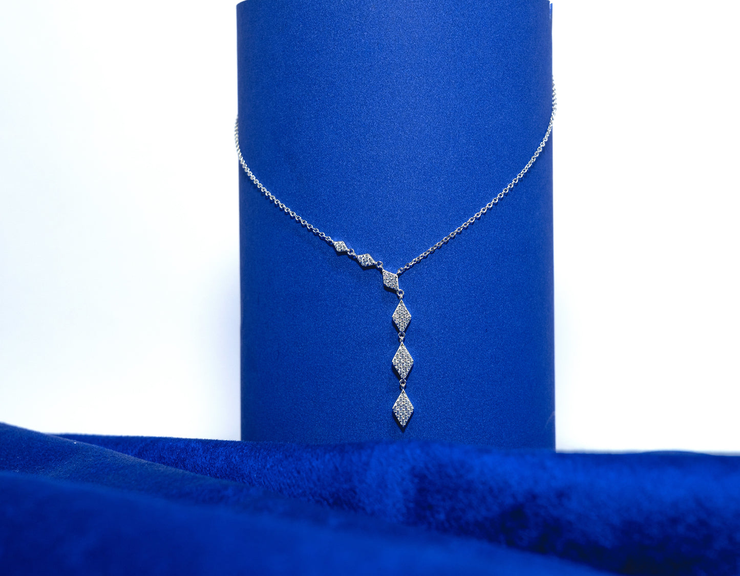 Silver Necklace 925 with Stones