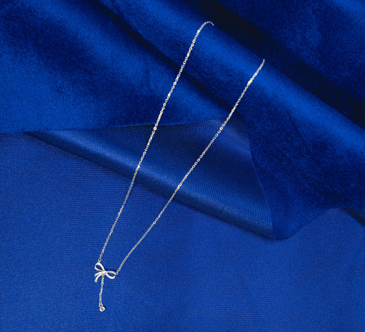 Silver Necklace 925 Infinity Pendant