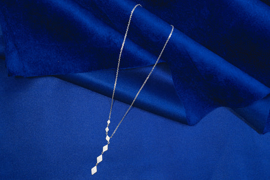 Silver Necklace 925 with Stones