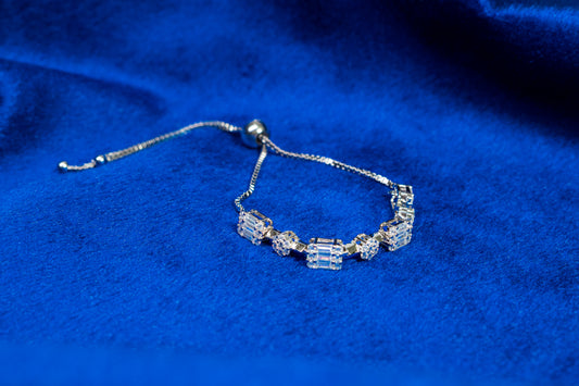 Silver Bracelet Stones 925