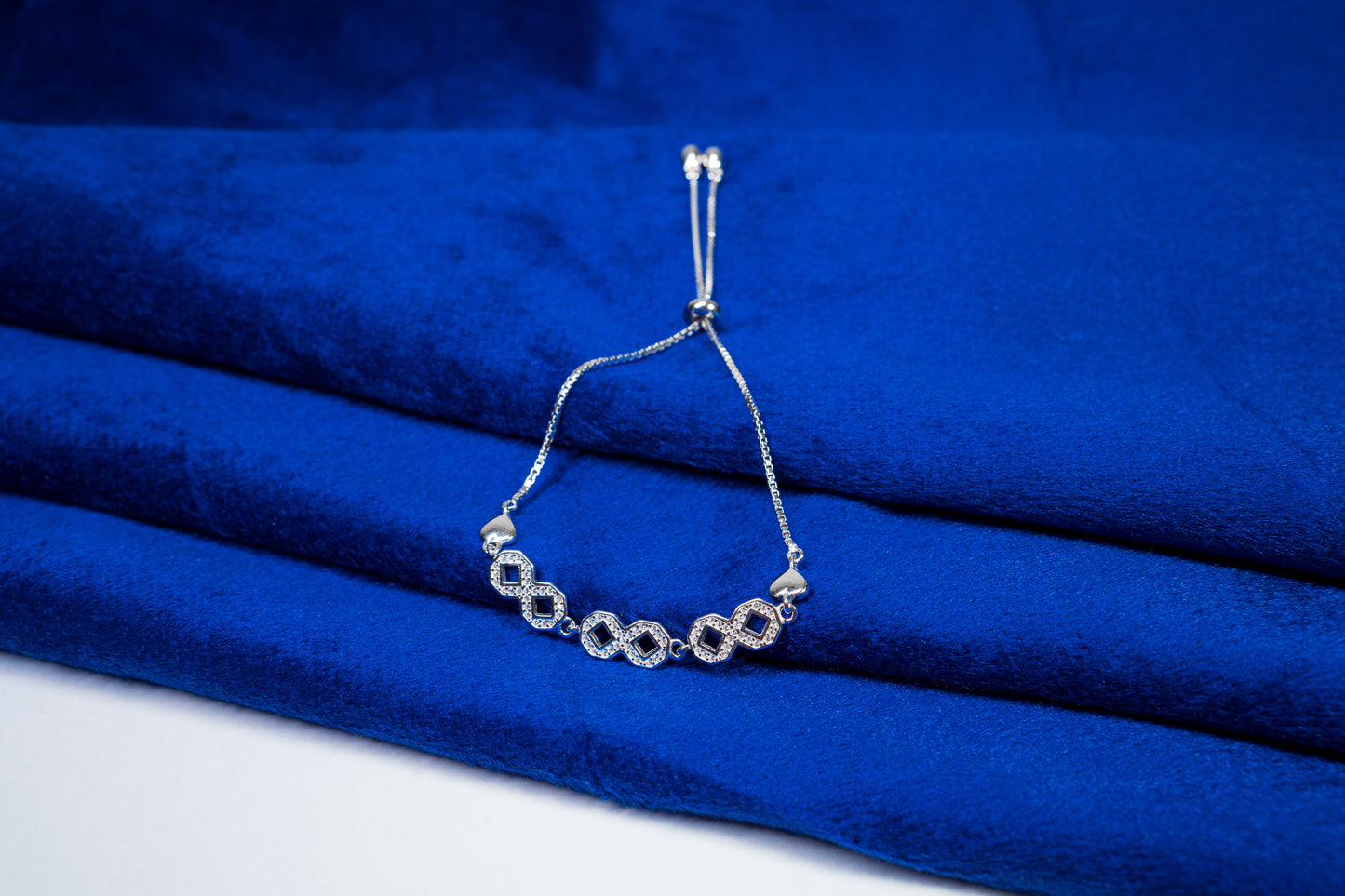 Silver Infinity Bracelet 925