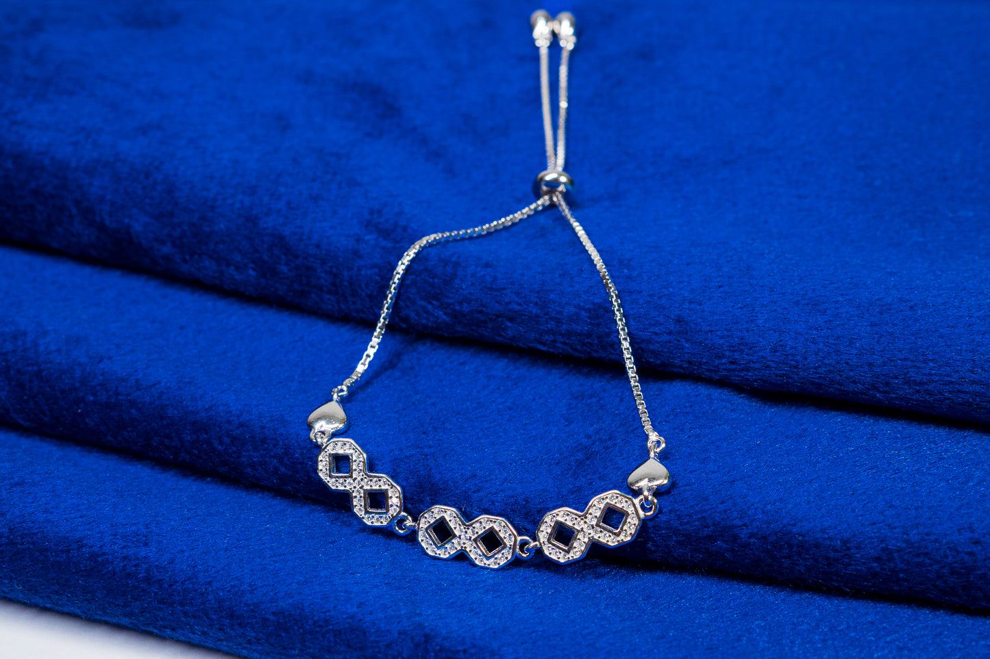 Silver Infinity Bracelet 925