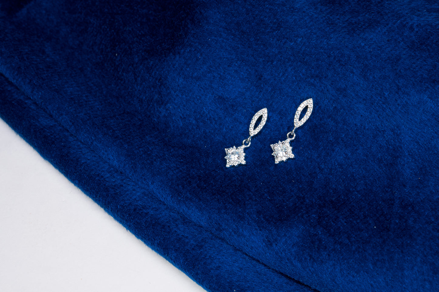 Silver Earrings Mini Drop 925