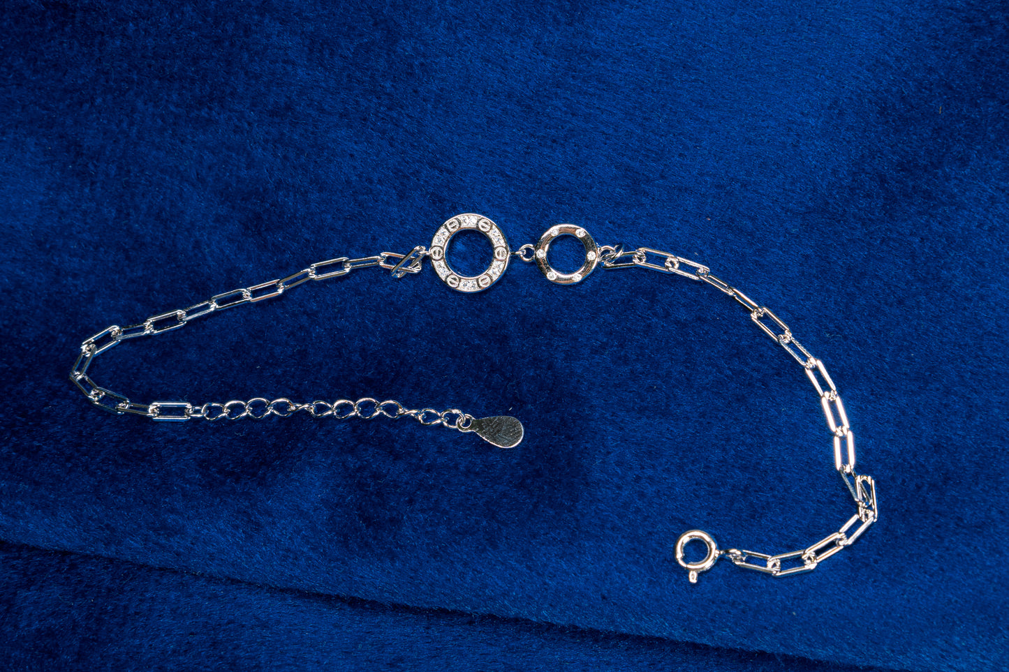 Silver Adjustable Bracelet Light Weight 925